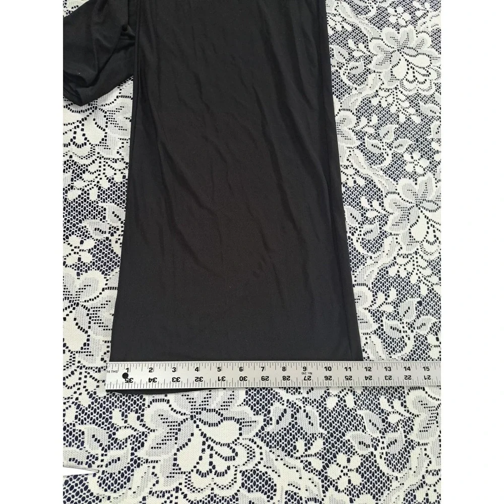 Cefian Women's Jumpsuit Black Lg Spaghetti Straps‎ Ruched Top Polyester Spandex